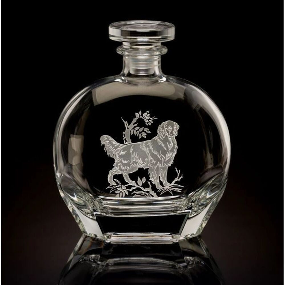 Decanter Golden Retriever by Julie Wear