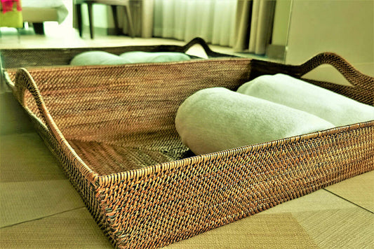 Decorative Rectangular TOTE Tray by Calaisio 1