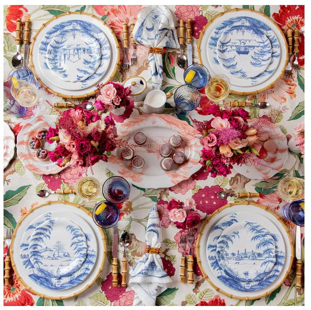 COUNTRY EST DELFT PARTY PLT SET of 4