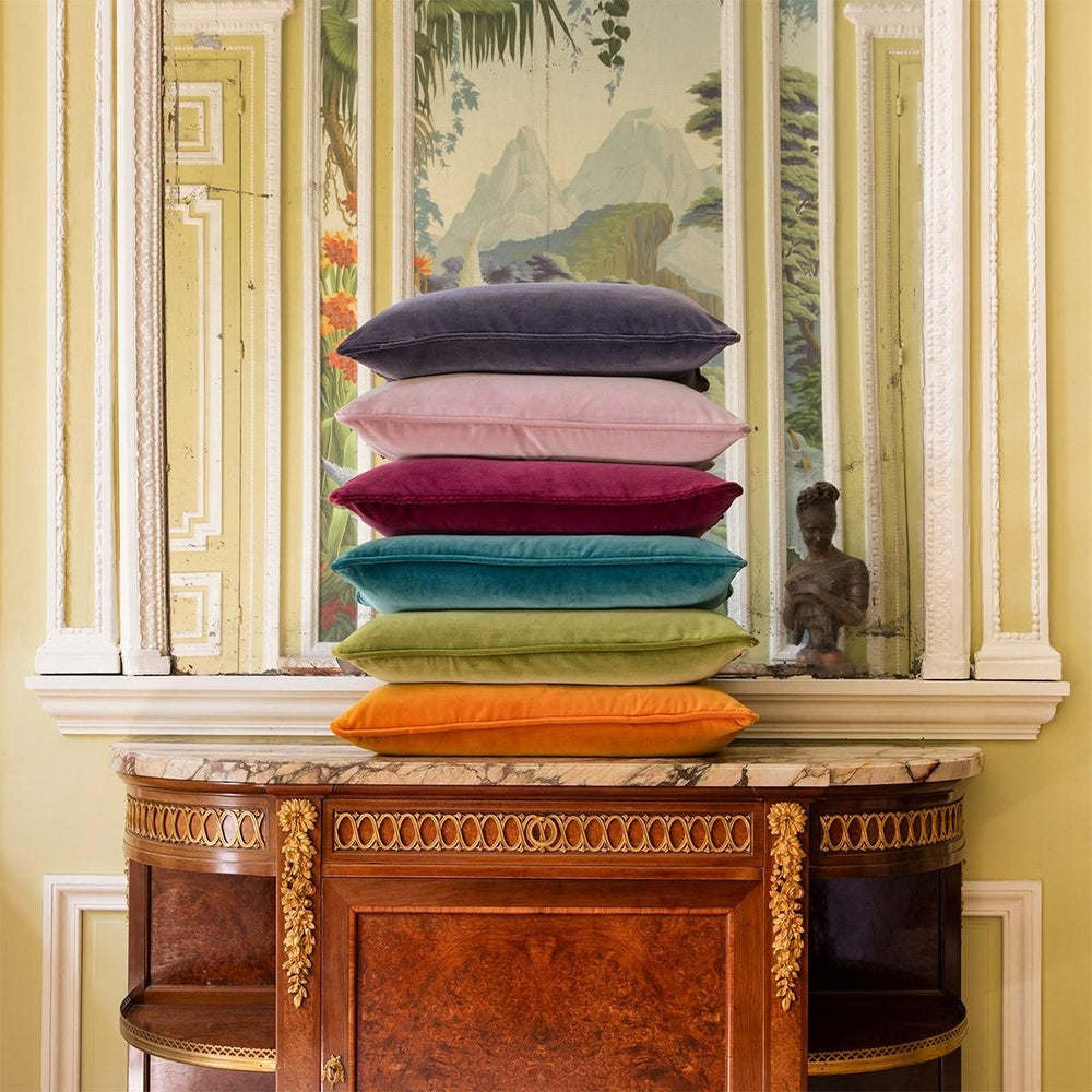Divan Decorative Pillow by Yves Delorme - Mystere  4