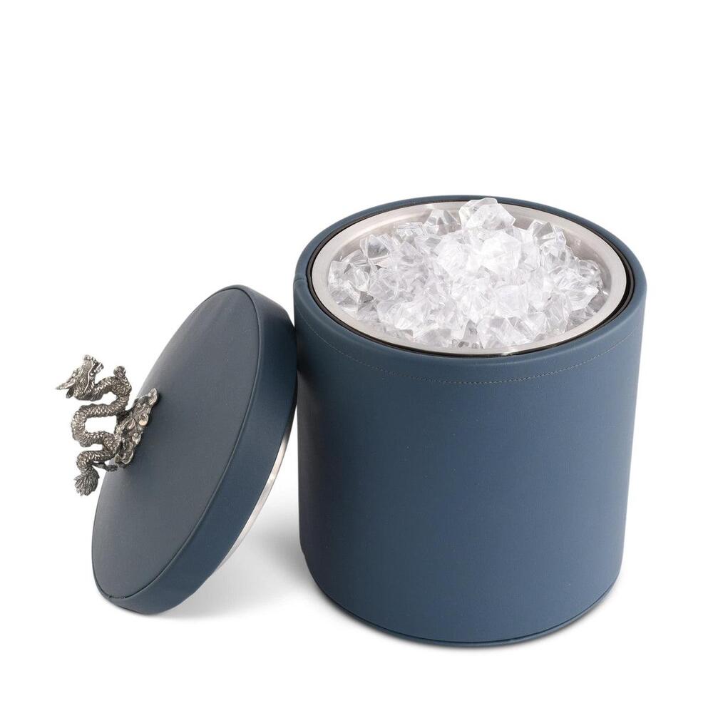 Dragon Vegan Leather Ice Bucket by Vagabond House 2