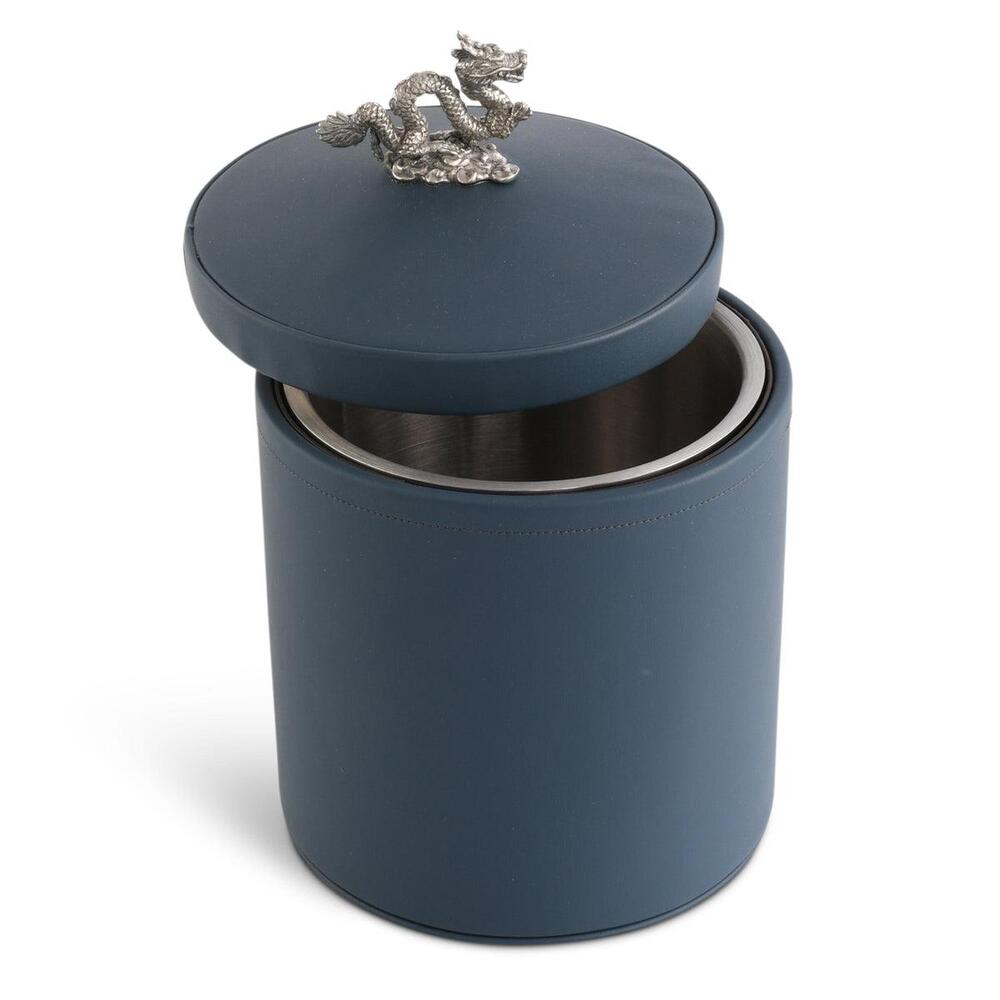 Dragon Vegan Leather Ice Bucket by Vagabond House 3