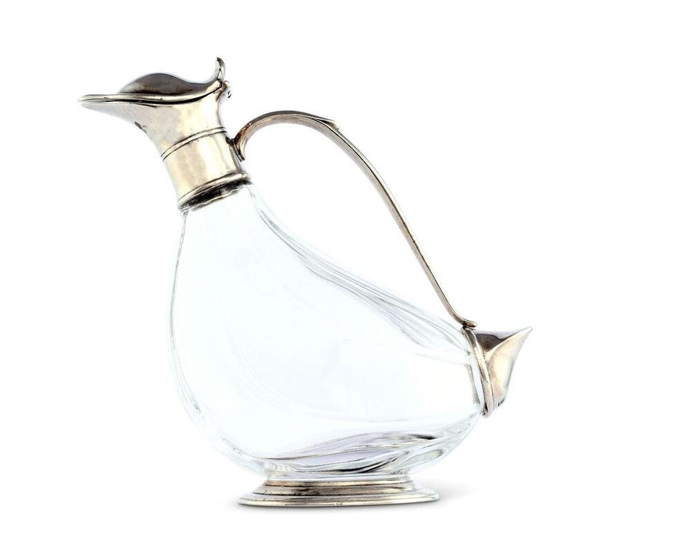 Duck Pewter Wine Decanter by Vagabond House 2