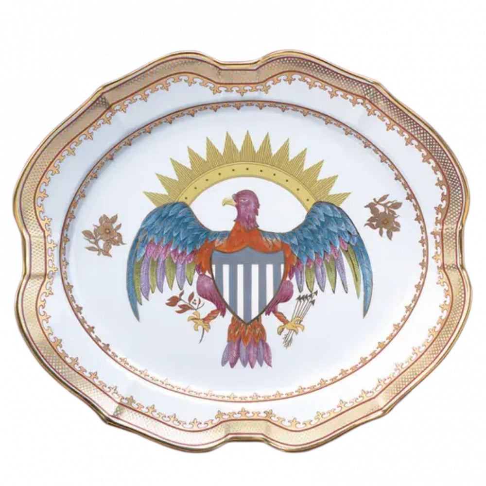 Eagle Platter, Small by Mottahedeh