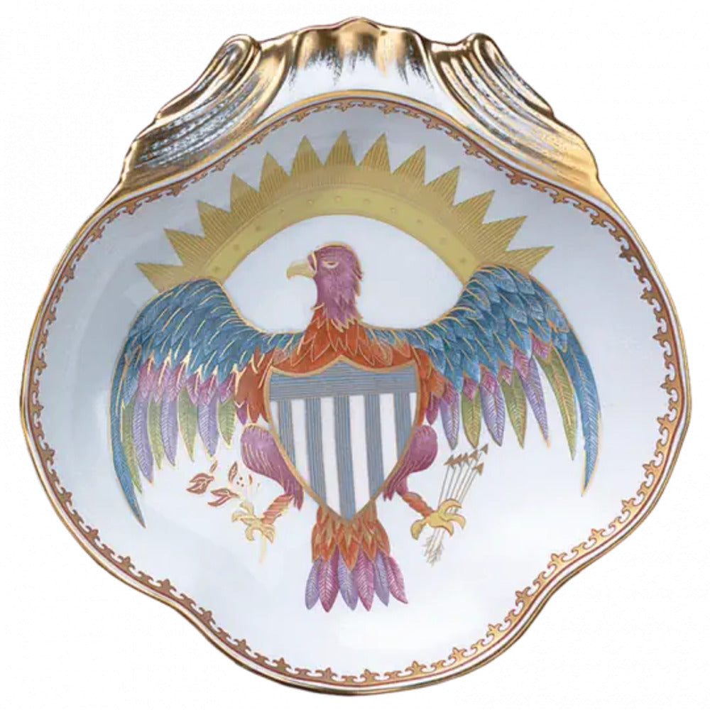 Eagle Shell Dish by Mottahedeh