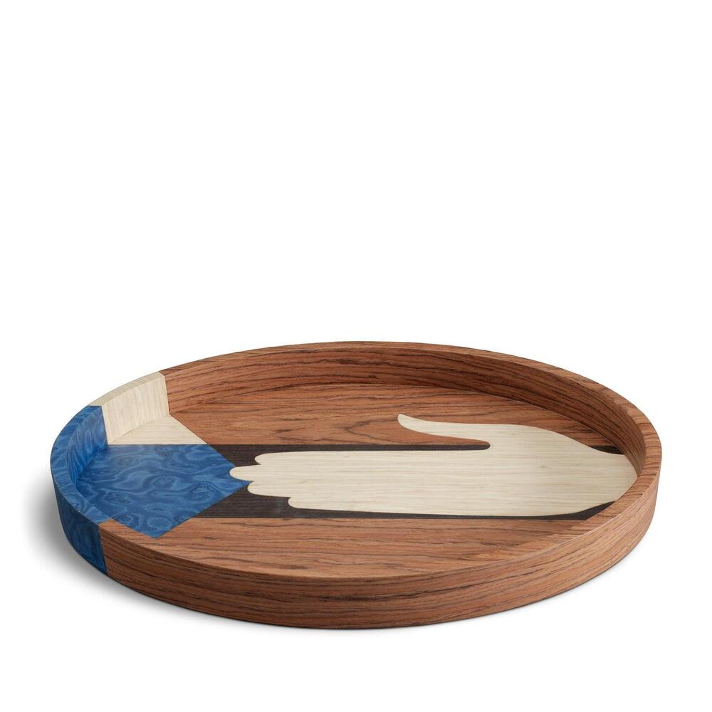 Edgar Oval Tray by L'Objet 2