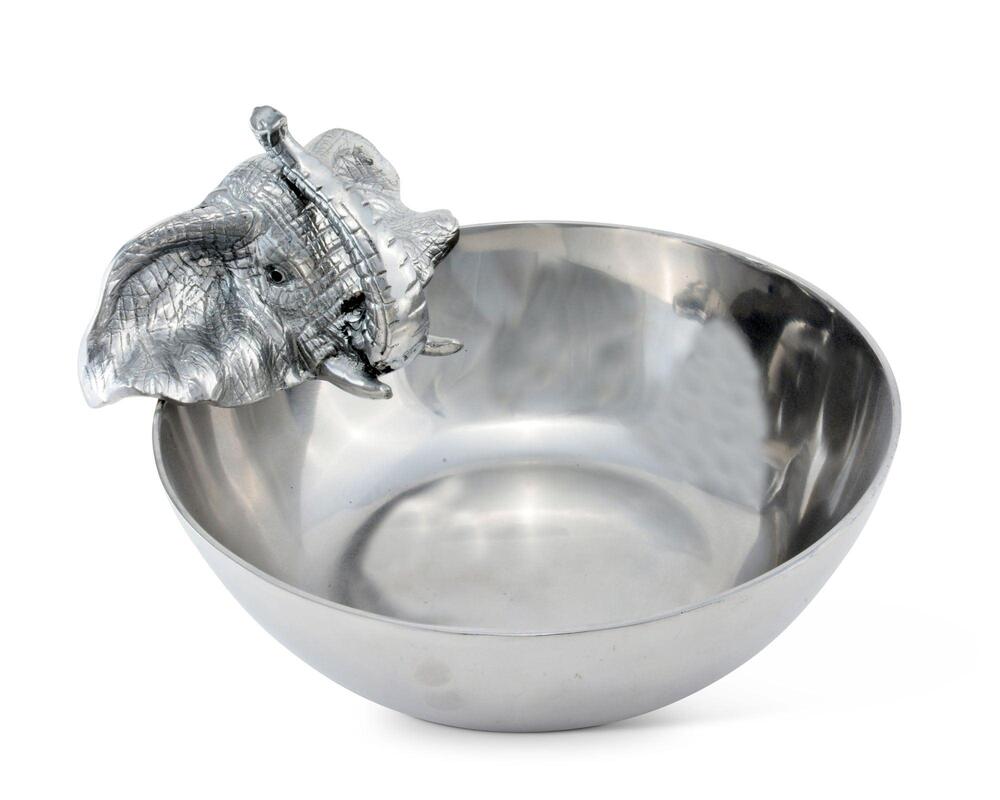 Elephant 10.5" Bowl by Arthur Court Designs 2