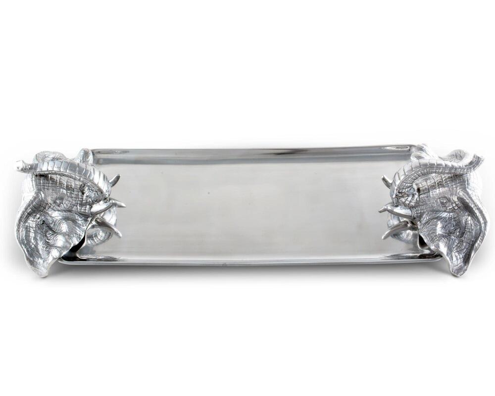 Elephant 22" L Oblong Tray by Arthur Court Designs 2