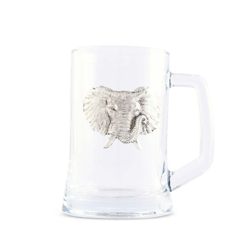 Elephant Beer Mugs - Set of 2 by Arthur Court Designs 3