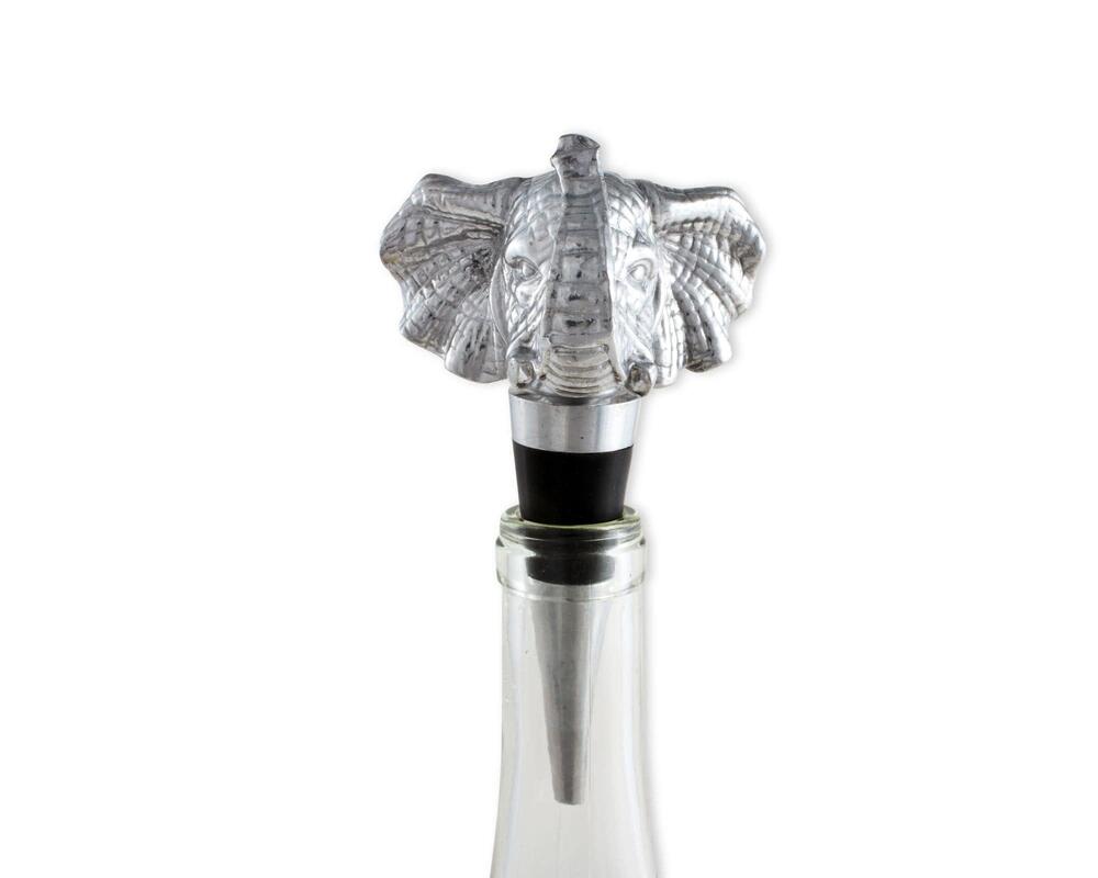 Elephant Bottle Stopper by Arthur Court Designs 3