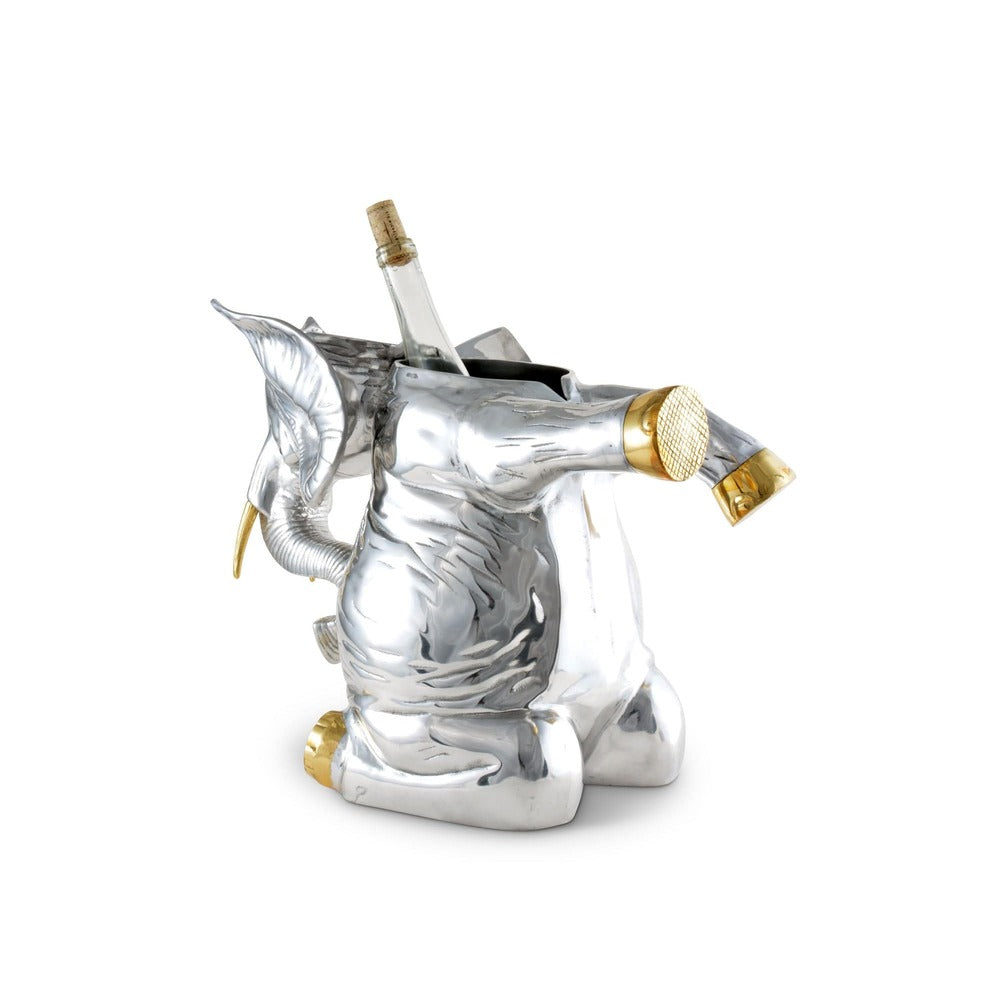 Elephant Ice/Wine Bucket by Arthur Court Designs Additional Image -3