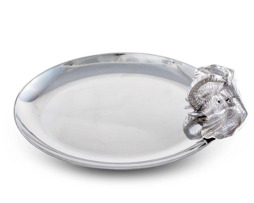 Elephant Oval Platter by Arthur Court Designs 3