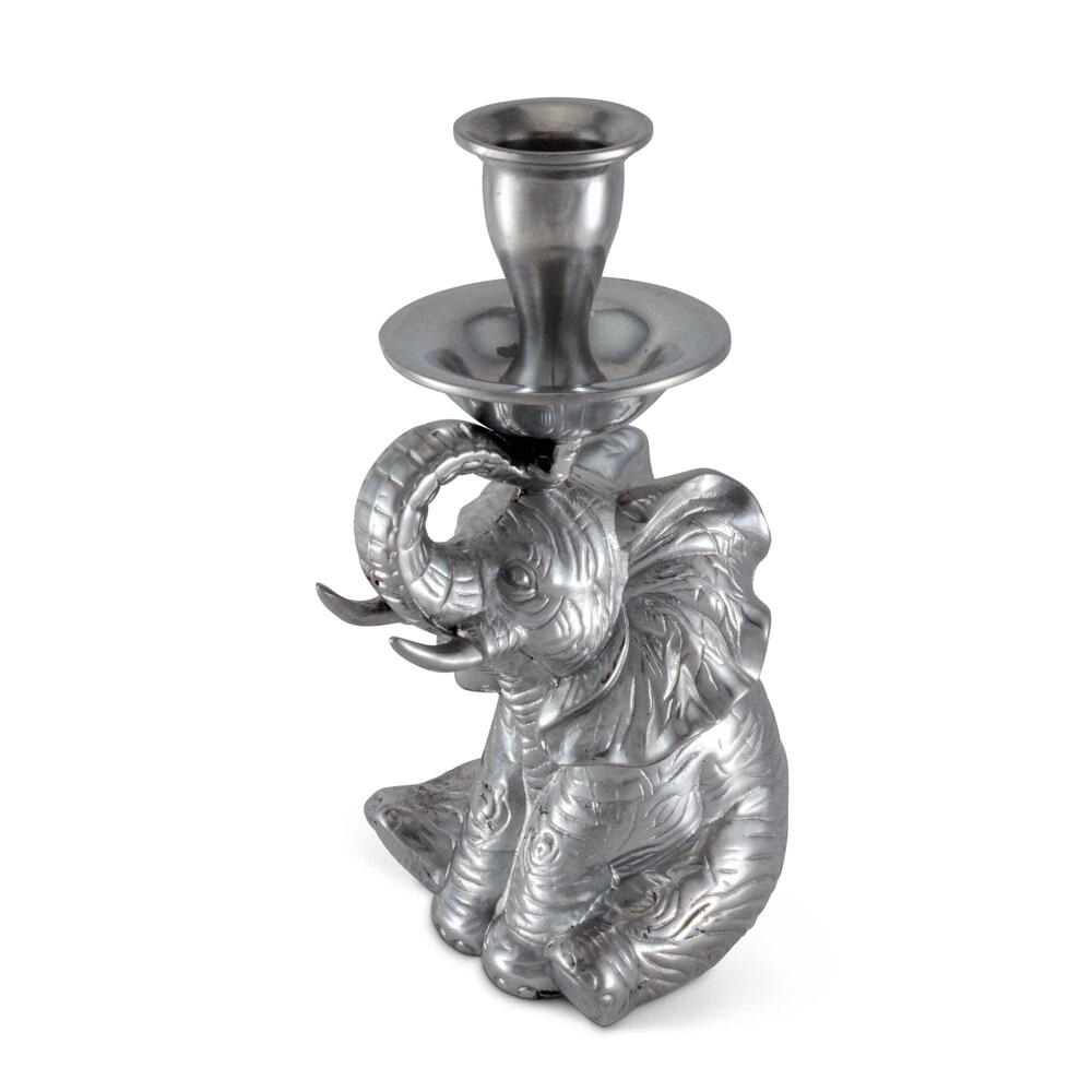 Elephant Taper Candle Holder by Arthur Court Designs 3