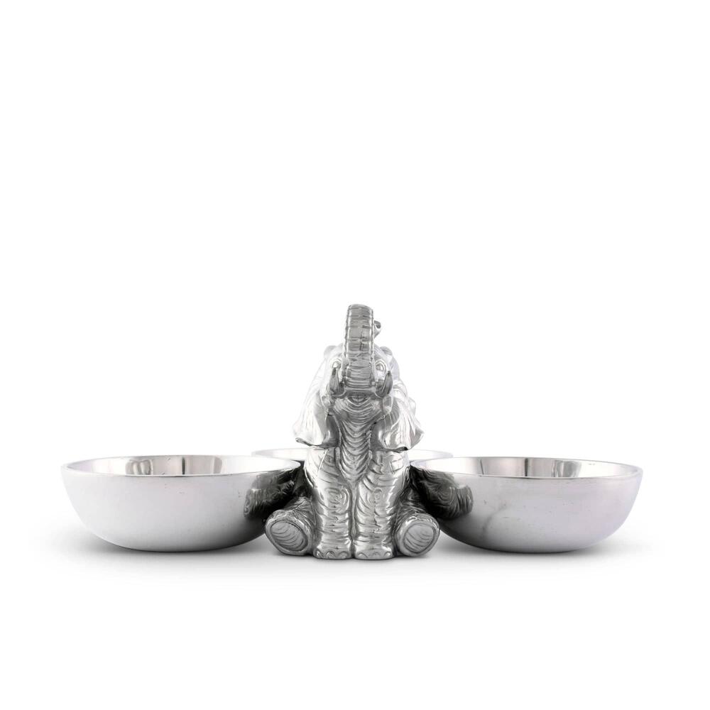 Elephant Three-Bowl Server by Arthur Court Designs 3
