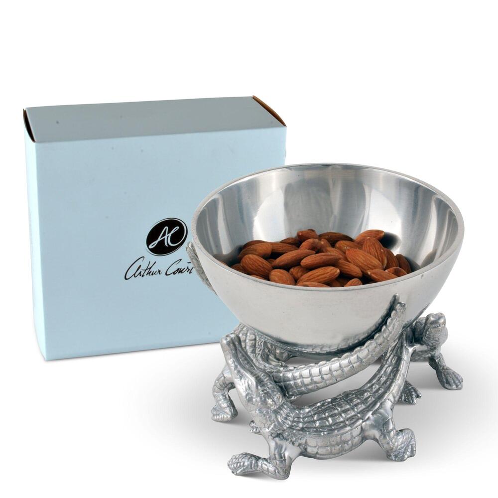 Elevated Alligator Bowl 5.5" by Arthur Court Designs 3