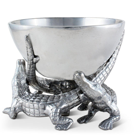 Elevated Alligator Bowl 5.5" by Arthur Court Designs