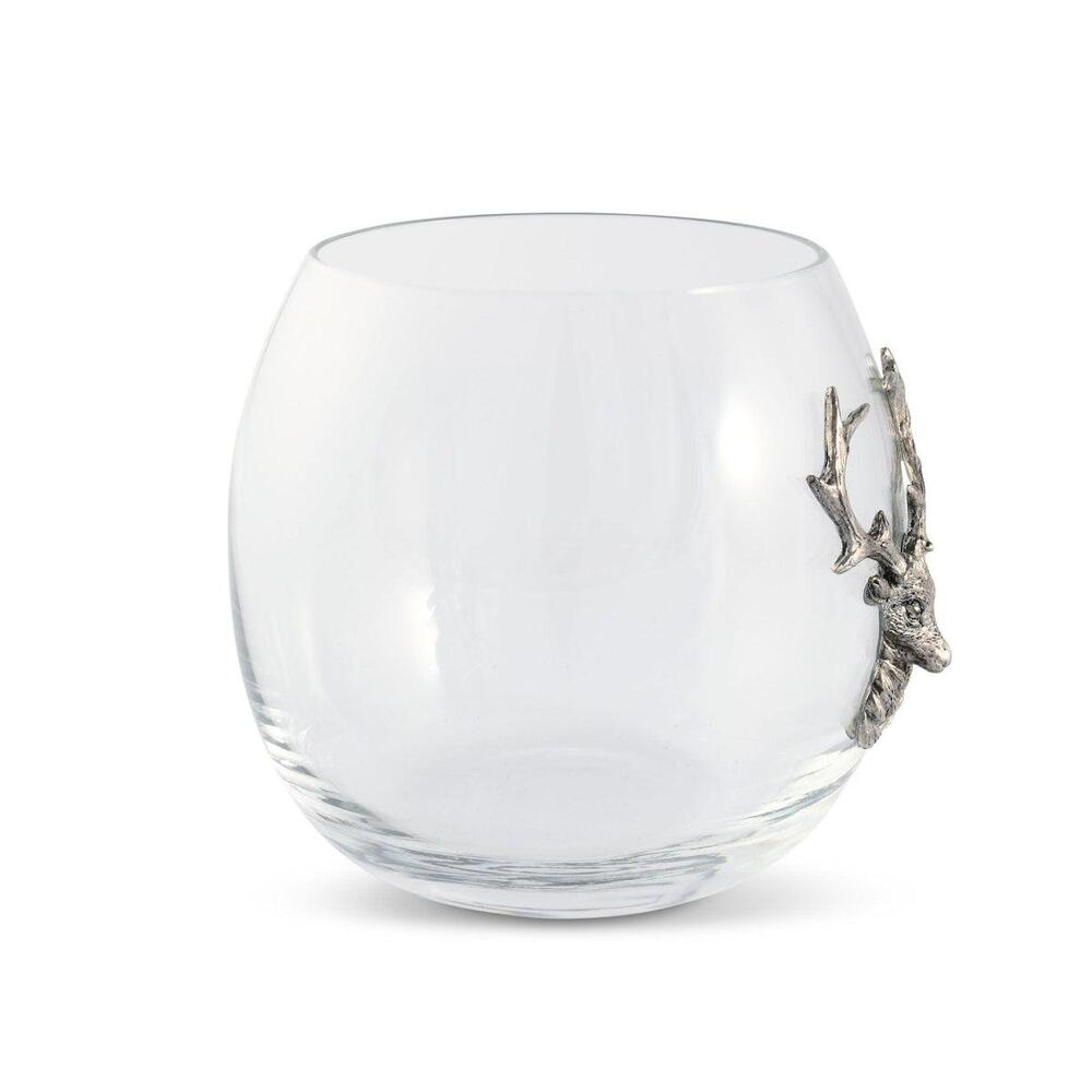 Elk / Deer Stemless Wine Glass by Vagabond House 2