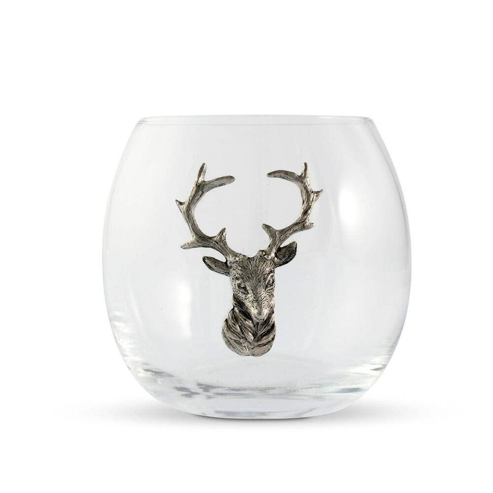 Elk / Deer Stemless Wine Glass by Vagabond House 3
