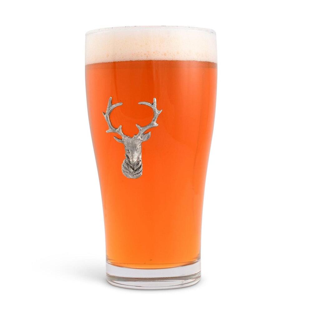 Elk Head Beer Glass by Vagabond House 2