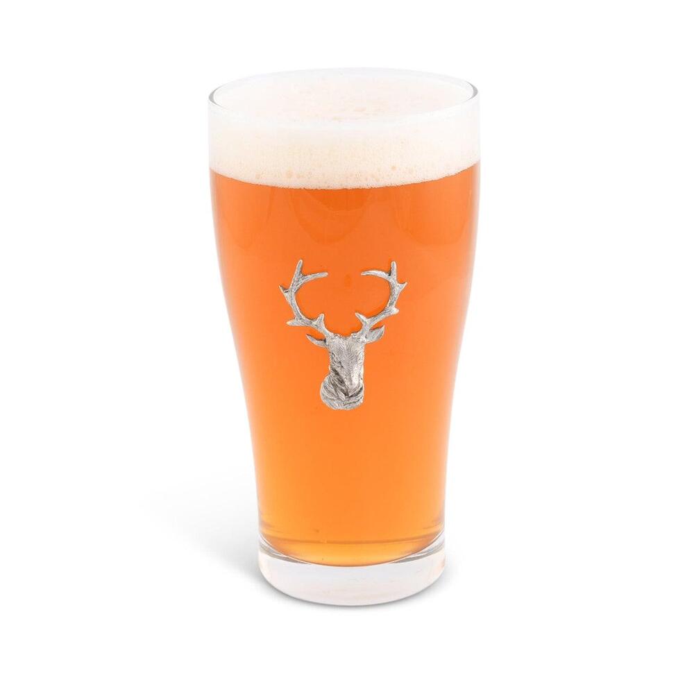 Elk Head Beer Glass by Vagabond House 5