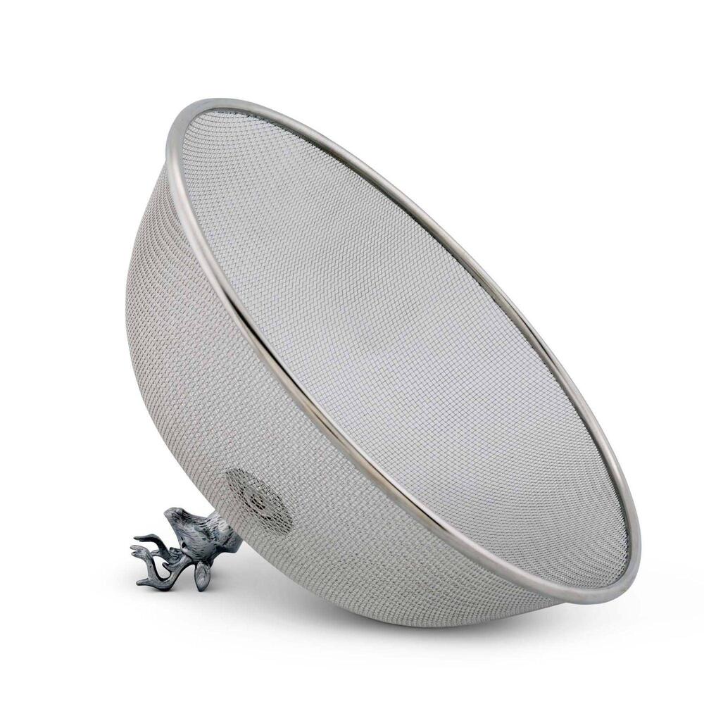 Elk Head Stainless Mesh Picnic Cover by Arthur Court Designs 2