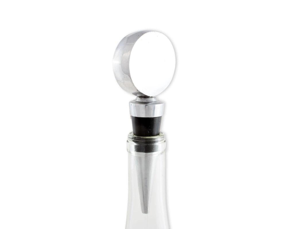 Engravable Oval Bottle Stopper by Arthur Court Designs 1