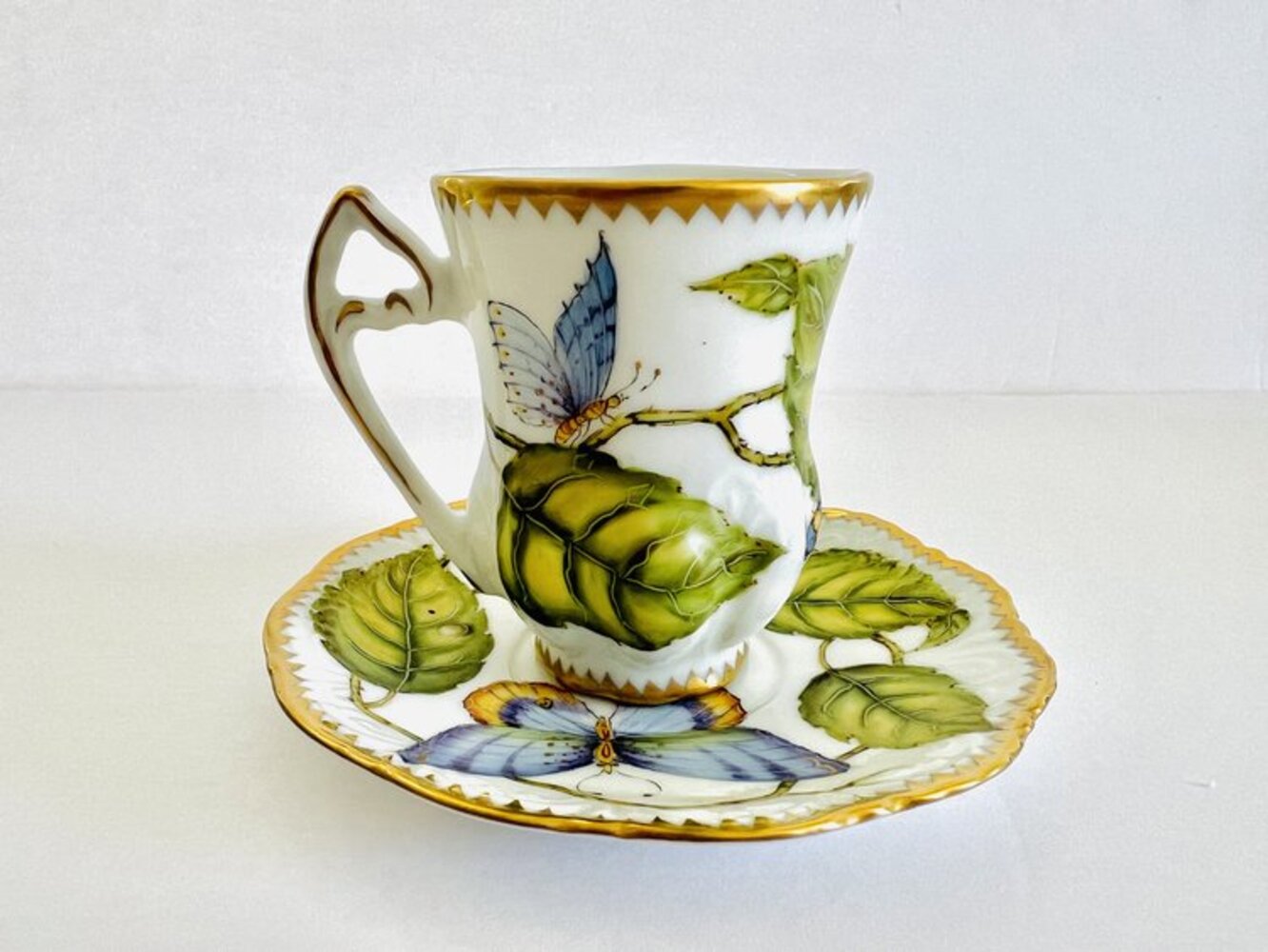 EPC7 - Espresso Cup & Saucer by Anna Weatherley 1