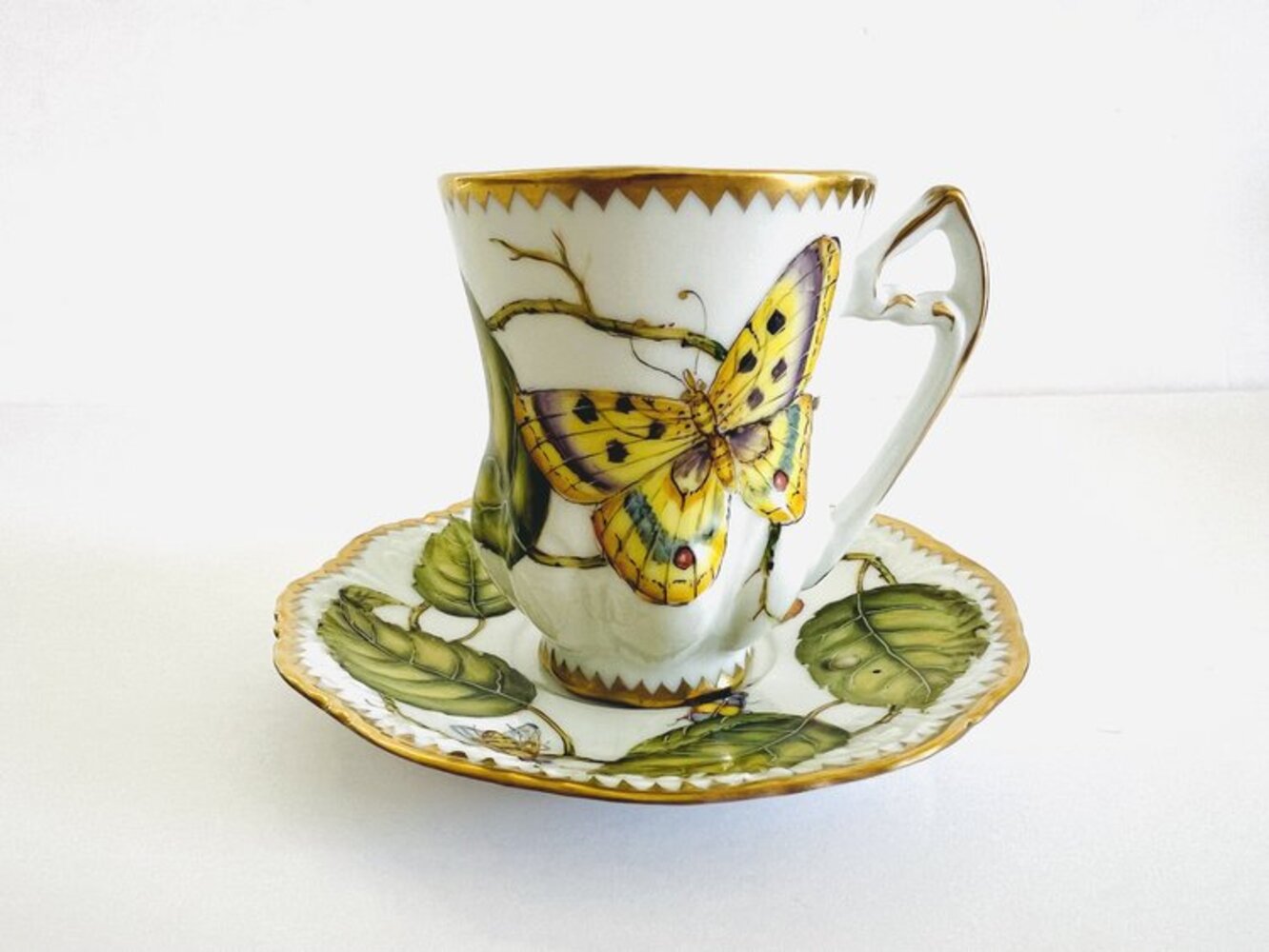 EPC7 - Espresso Cup & Saucer by Anna Weatherley 2