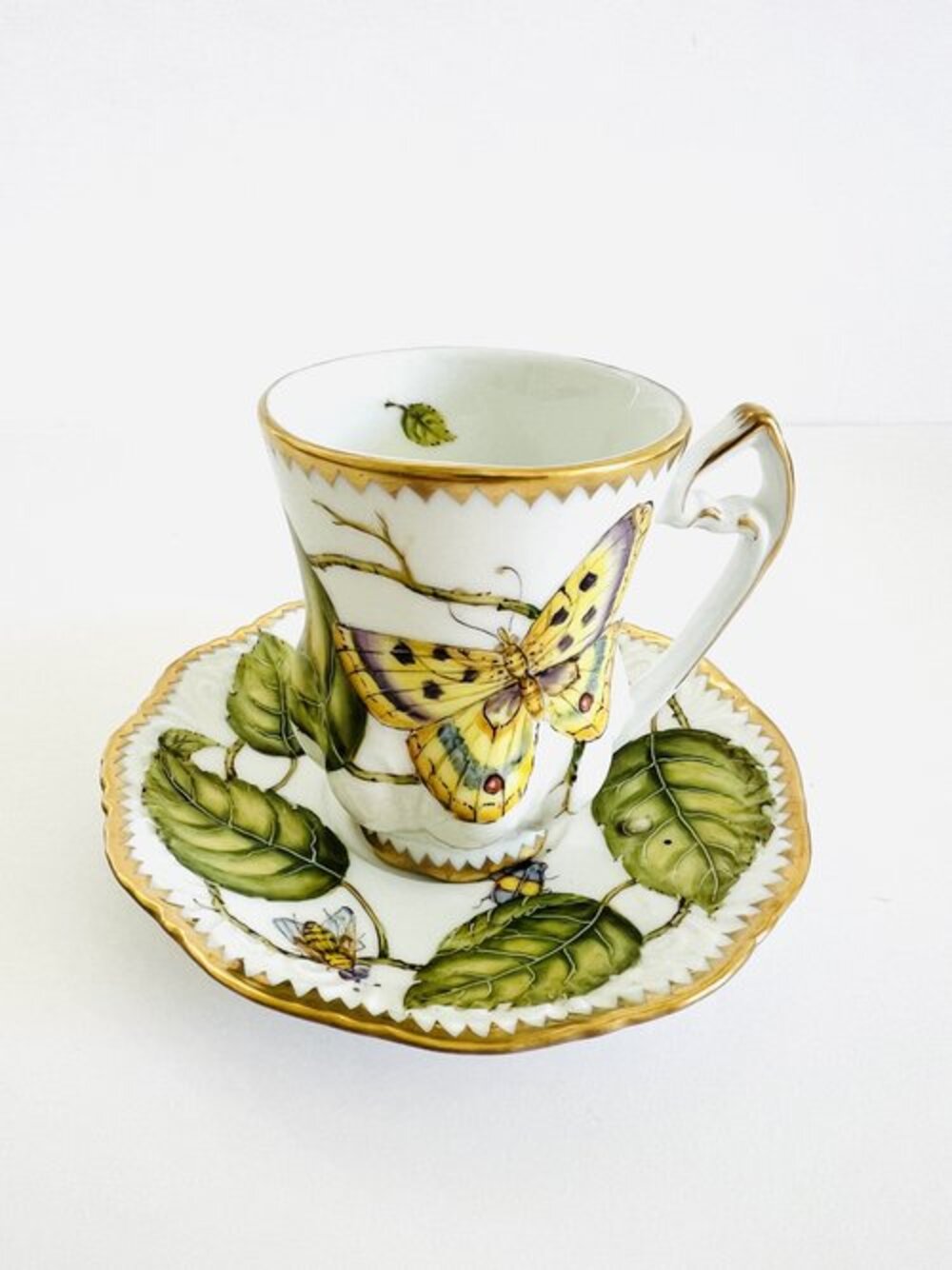 EPC7 - Espresso Cup & Saucer by Anna Weatherley