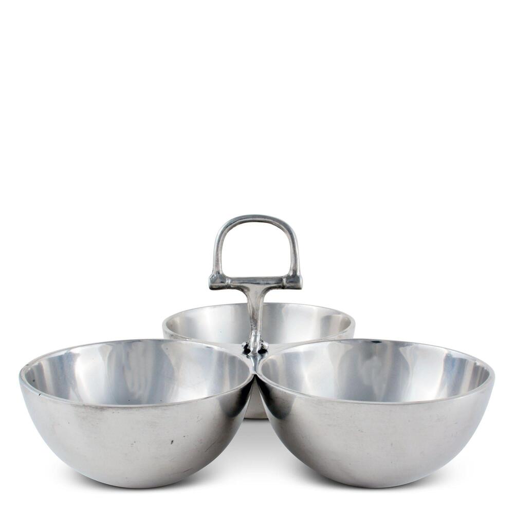 Equestrian Bit 3 Nut Bowl by Arthur Court Designs 2
