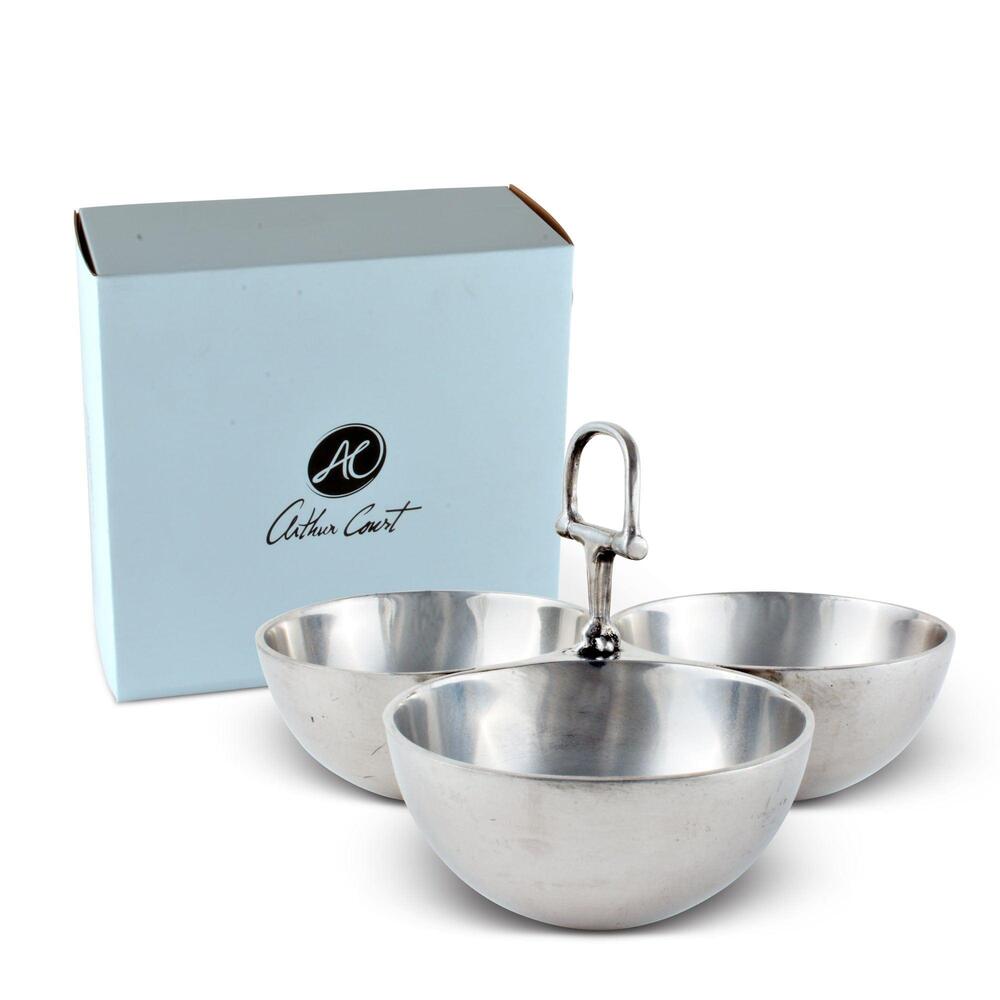 Equestrian Bit 3 Nut Bowl by Arthur Court Designs 6