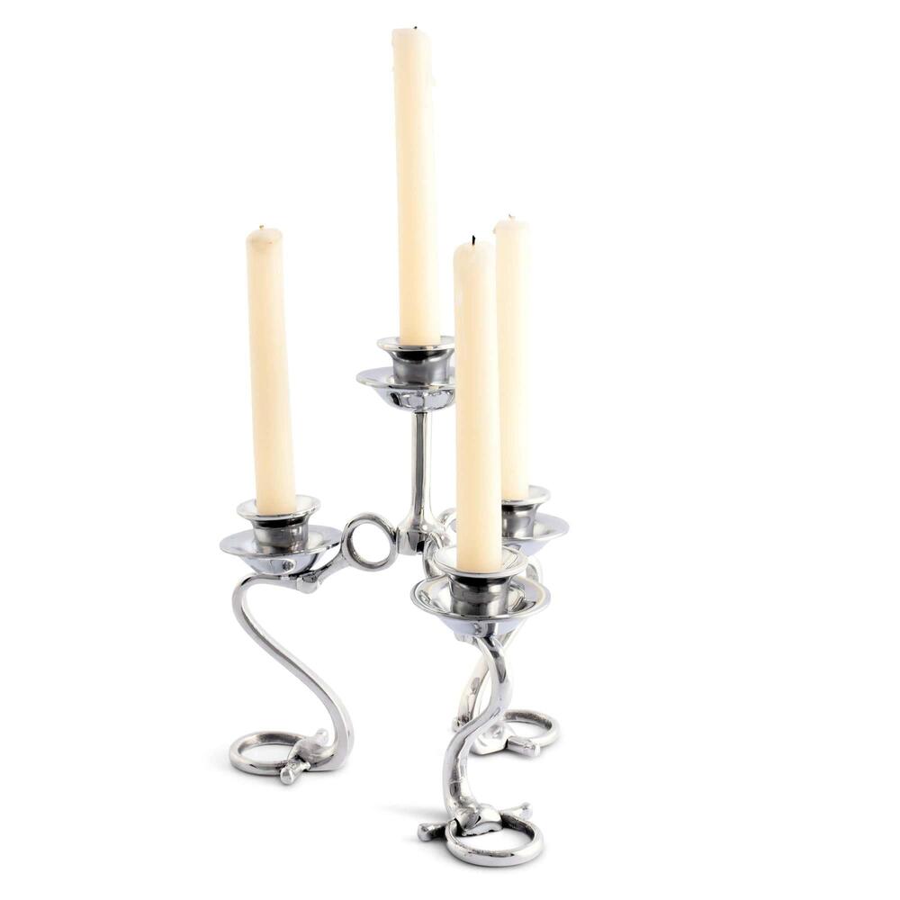 Equestrian Bit Four Light Candlestick by Arthur Court Designs 2