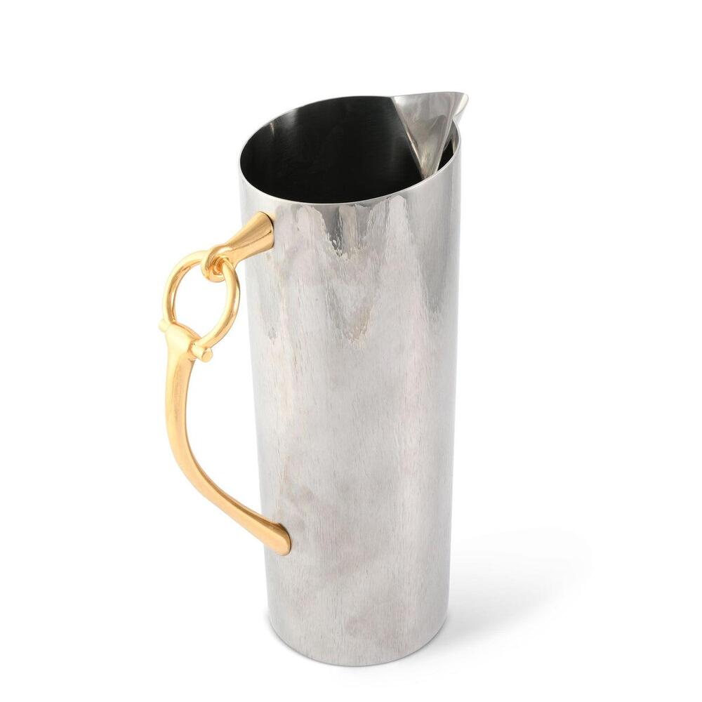 Equestrian Bit Handle Stainless Steel Pitcher by Vagabond House 1
