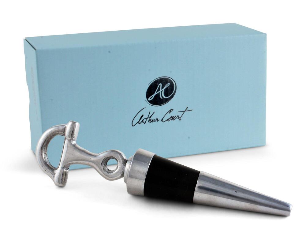 Equestrian Bottle Stopper by Arthur Court Designs 3