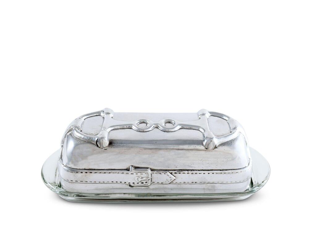 Equestrian Butter Dish by Arthur Court Designs 1