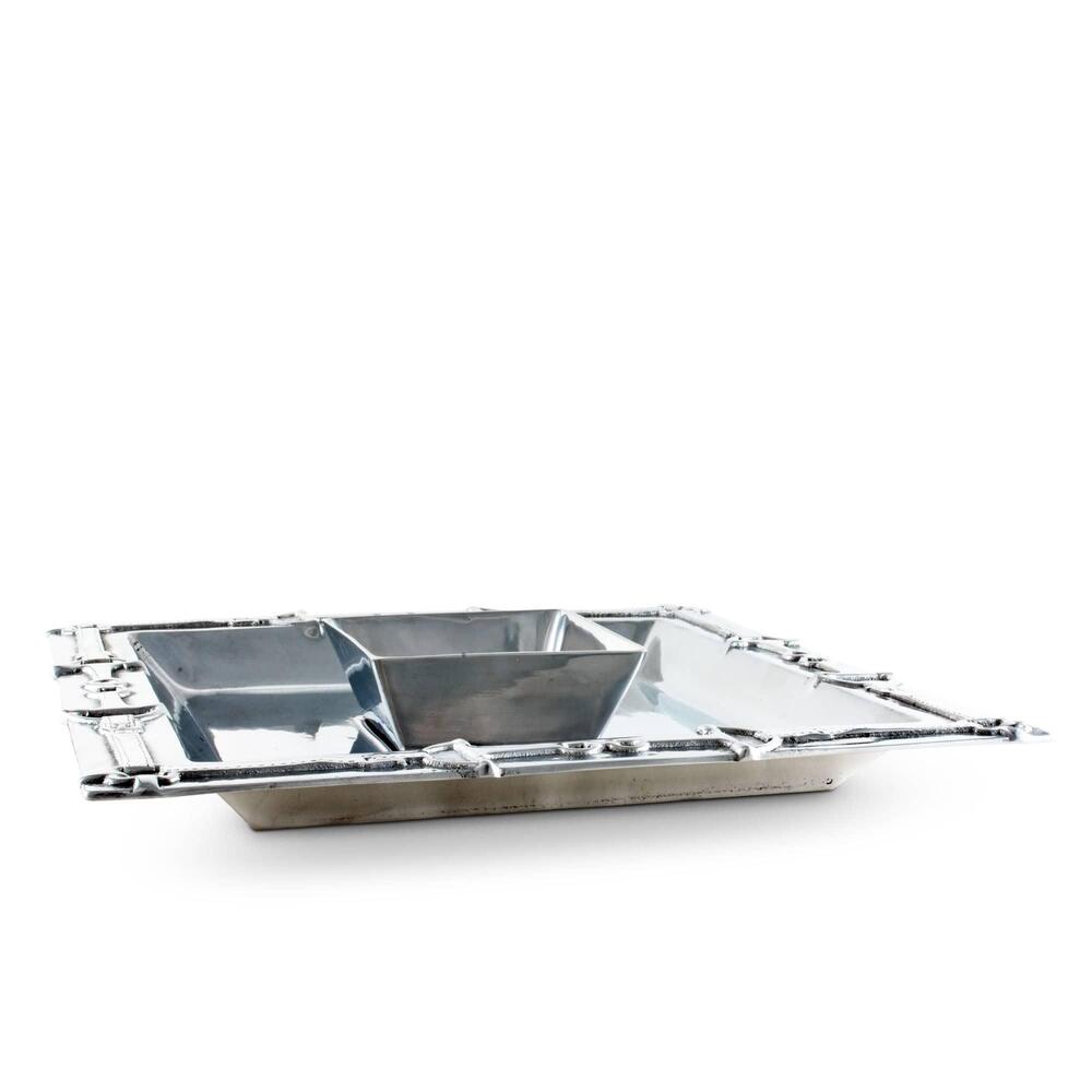 Equestrian Chip and Dip Tray by Arthur Court Designs 6