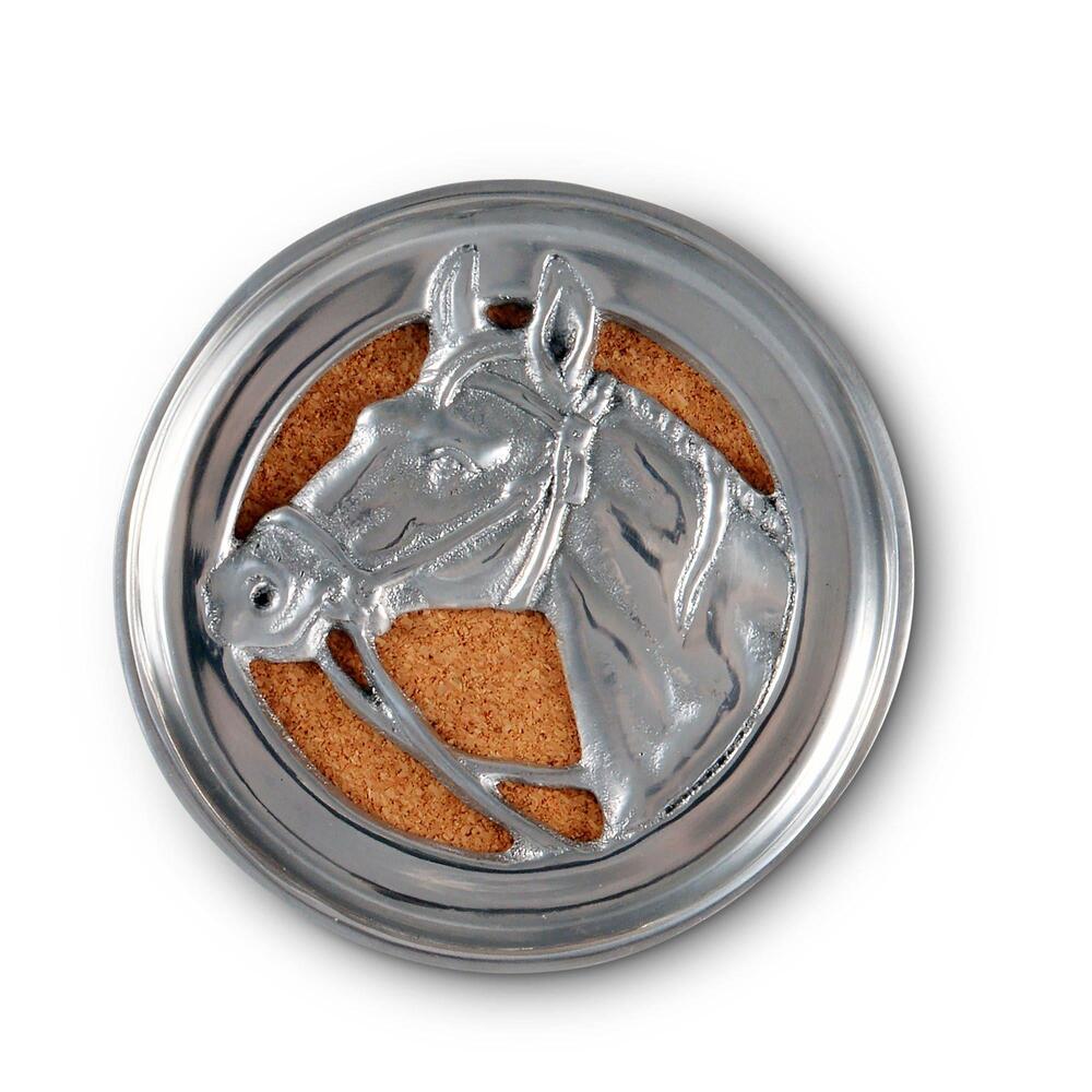 Equestrian Drink Coaster Set of 4 by Arthur Court Designs 3