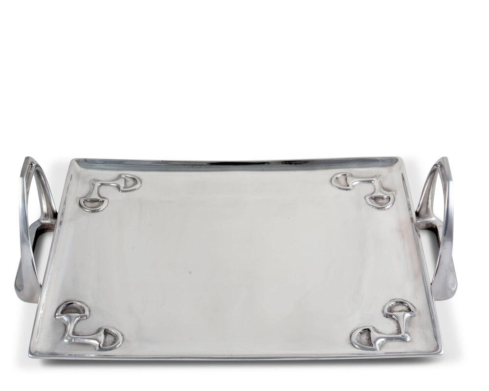 Equestrian Stirrup Tray - Large by Arthur Court Designs 1