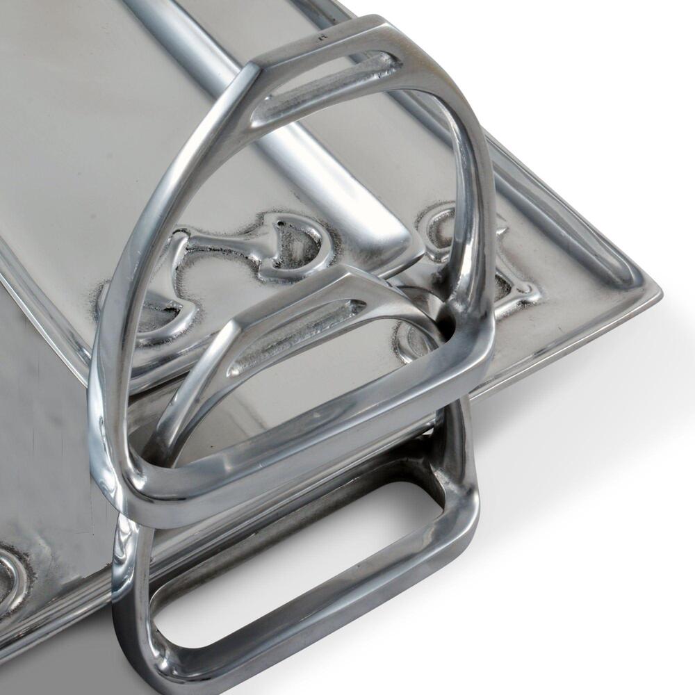 Equestrian Stirrup Tray - Large by Arthur Court Designs 4