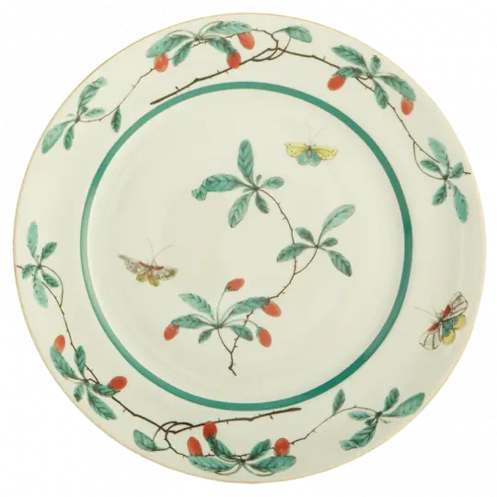 Famille Verte Large Dinner Plate by Mottahedeh