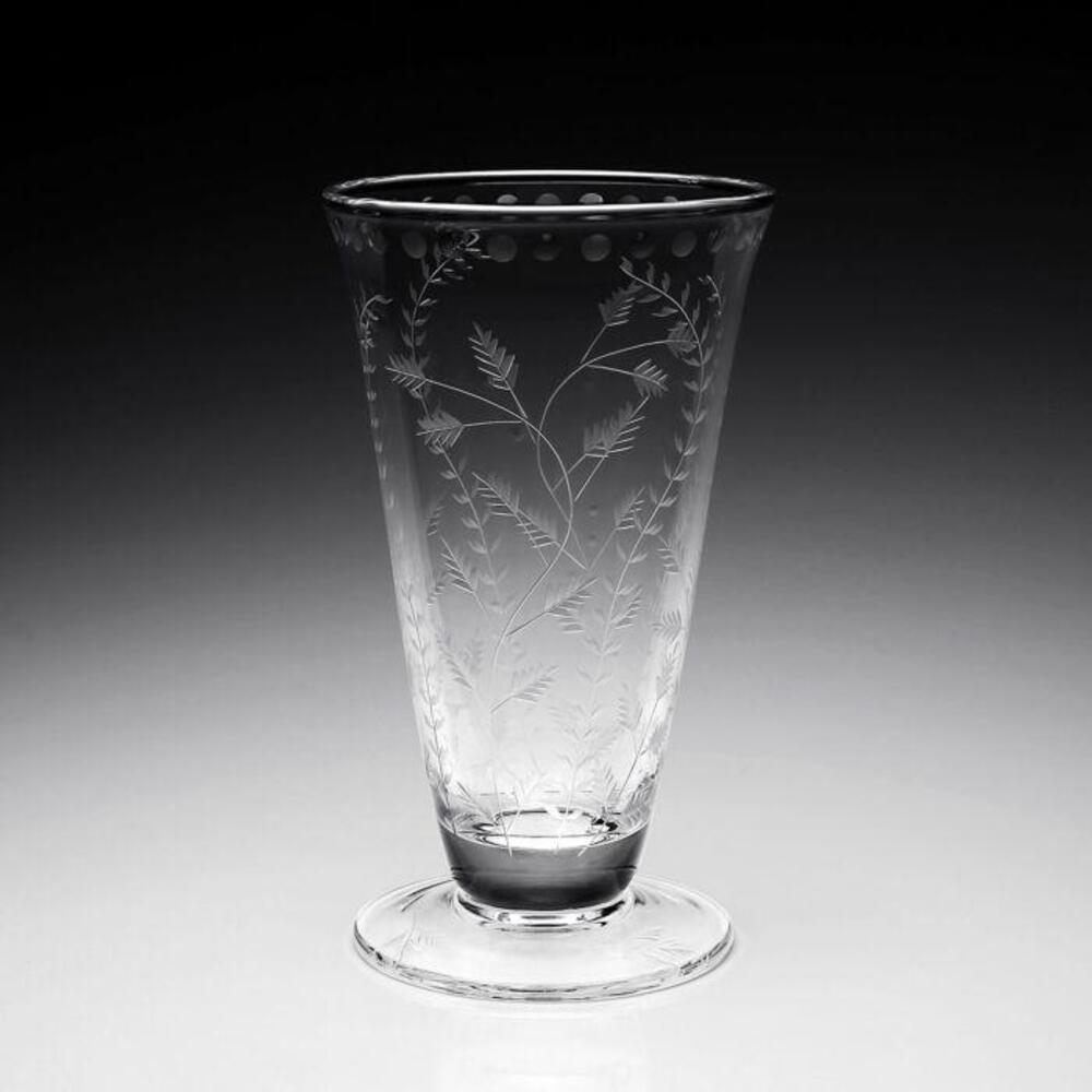 Fern 10" / 25.5cm Footed Flower Vase by William Yeoward 1