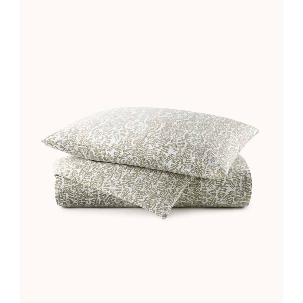 Fern Percale Duvet Cover by Peacock Alley 4