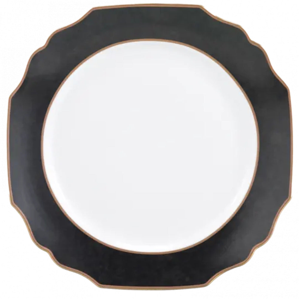 Festival Black Service Plate by Mottahedeh