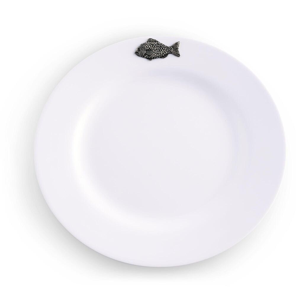 Fish Melamine Lunch Plates - Set of 4 by Arthur Court Designs 2