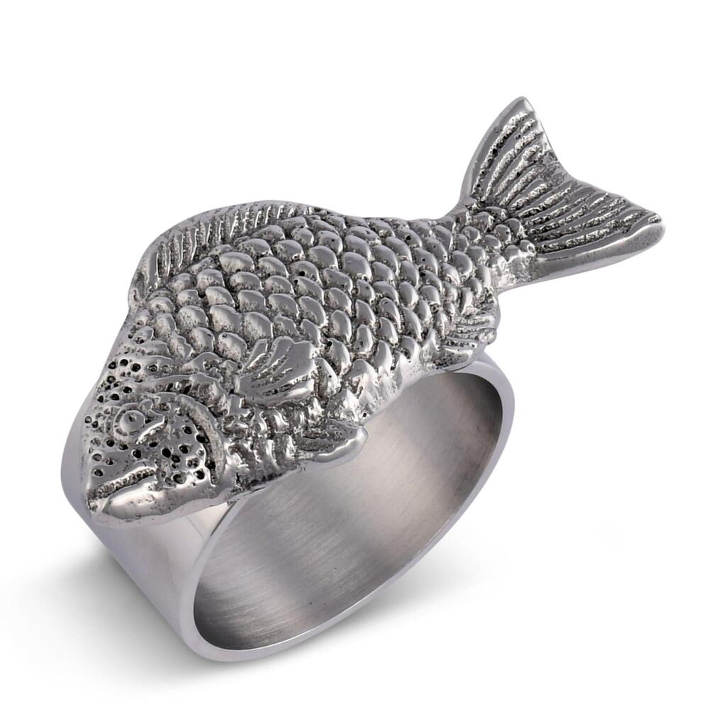 Fish Napkin Rings - Set of 4 by Arthur Court Designs 2