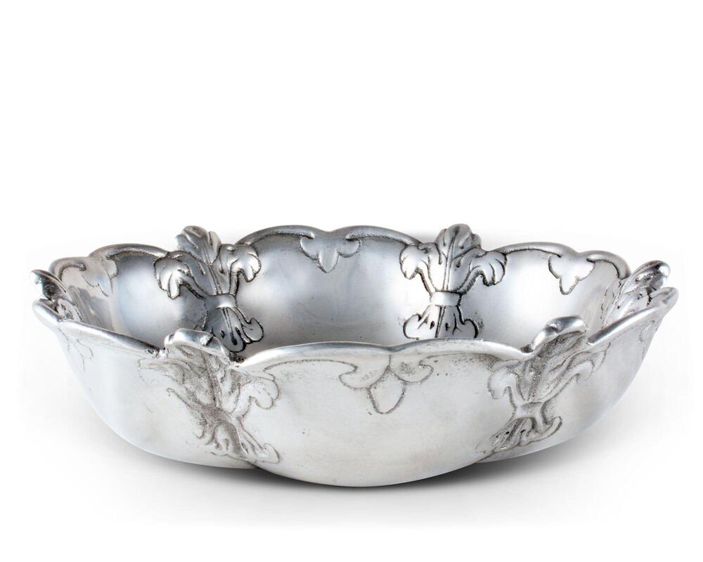 Fleur-De-Lis 10" Bowl by Arthur Court Designs 2