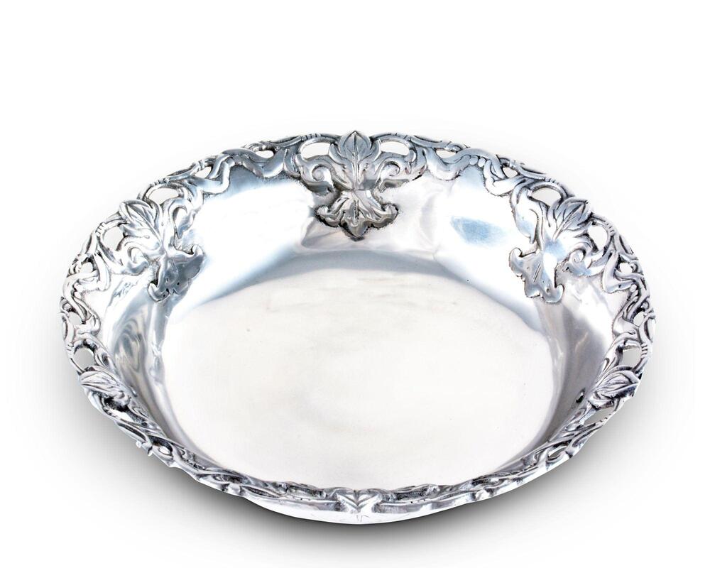 Fleur-De-Lis 12" Bowl by Arthur Court Designs 2
