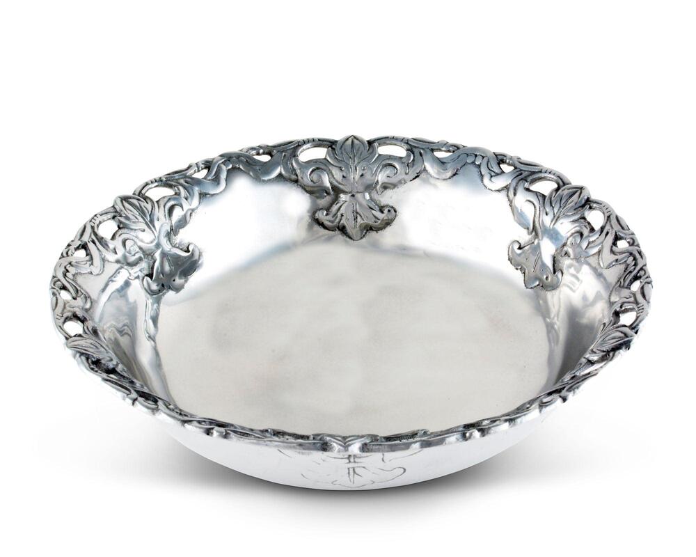 Fleur-De-Lis 12" Bowl by Arthur Court Designs 3