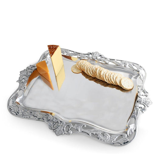 Fleur-De-Lis Acanthus Platter by Arthur Court Designs
