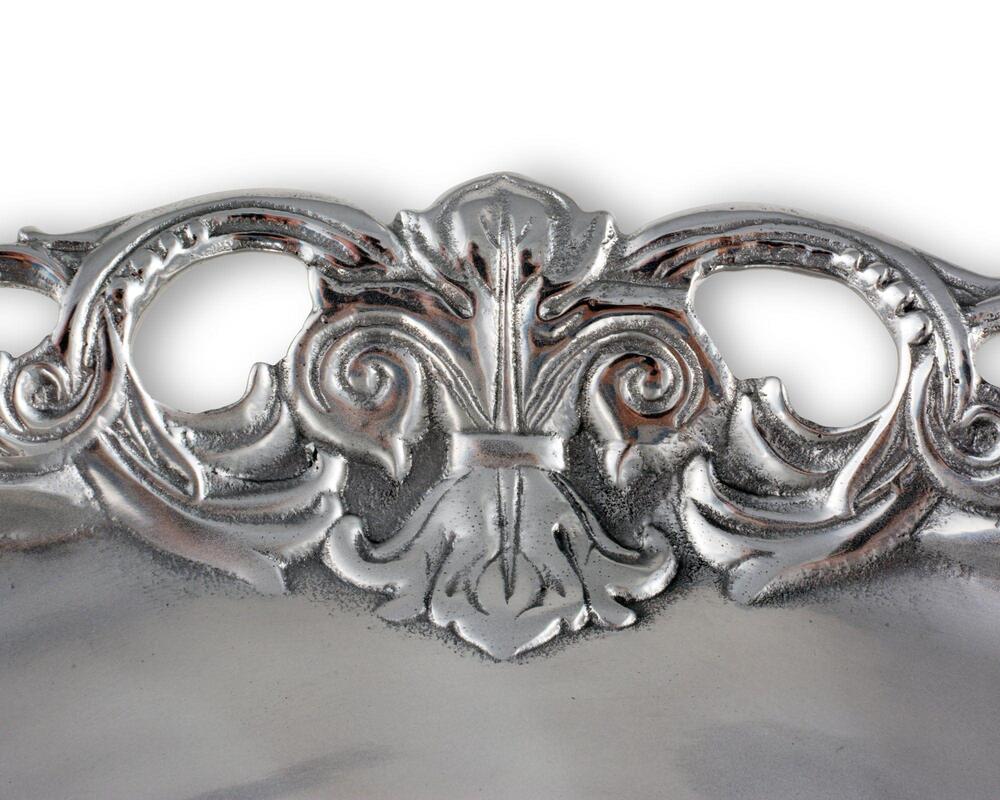 Fleur-De-Lis Chip and Dip Tray by Arthur Court Designs 3